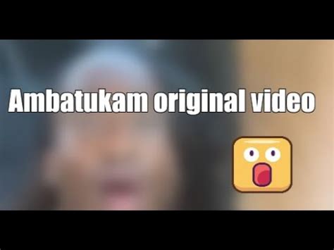 ambatukam original video in car|Ambatukam: Video Gallery